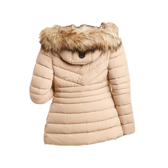 NWT Mackage Women's Patsy Jack with Fur Camel (LARGE) - Picture 2 of 2